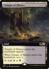 Temple of Silence [Extended Art] Magic Core Set 2021 Prices