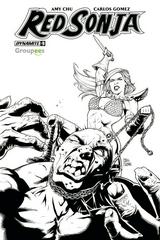 Red Sonja [Groupees Sketch] #9 (2018) Comic Books Red Sonja Prices