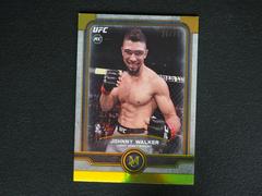 Johnny Walker [Gold] Ufc Cards 2019 Topps UFC Museum Collection Prices