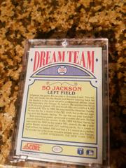 Back Of Bo  Jackson Dream Team | Bo Jackson Baseball Cards 1990 Score