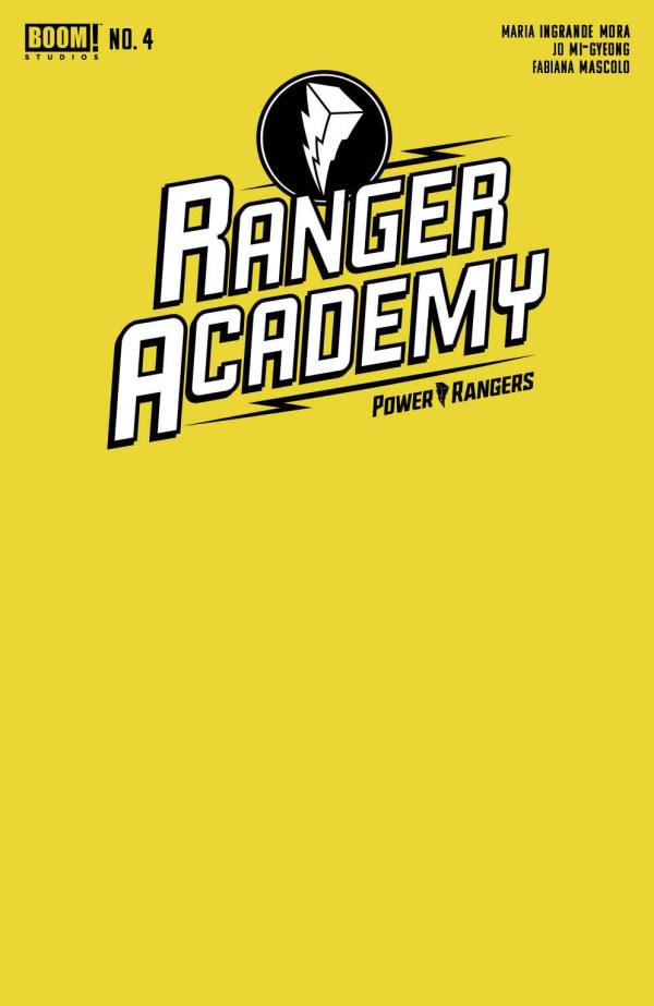 Ranger Academy [Yellow Blank Sketch] #4 (2024) Comic Books Ranger Academy