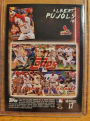 Albert Pujols [puzzle] Baseball Cards 2007 Topps Opening Day Prices