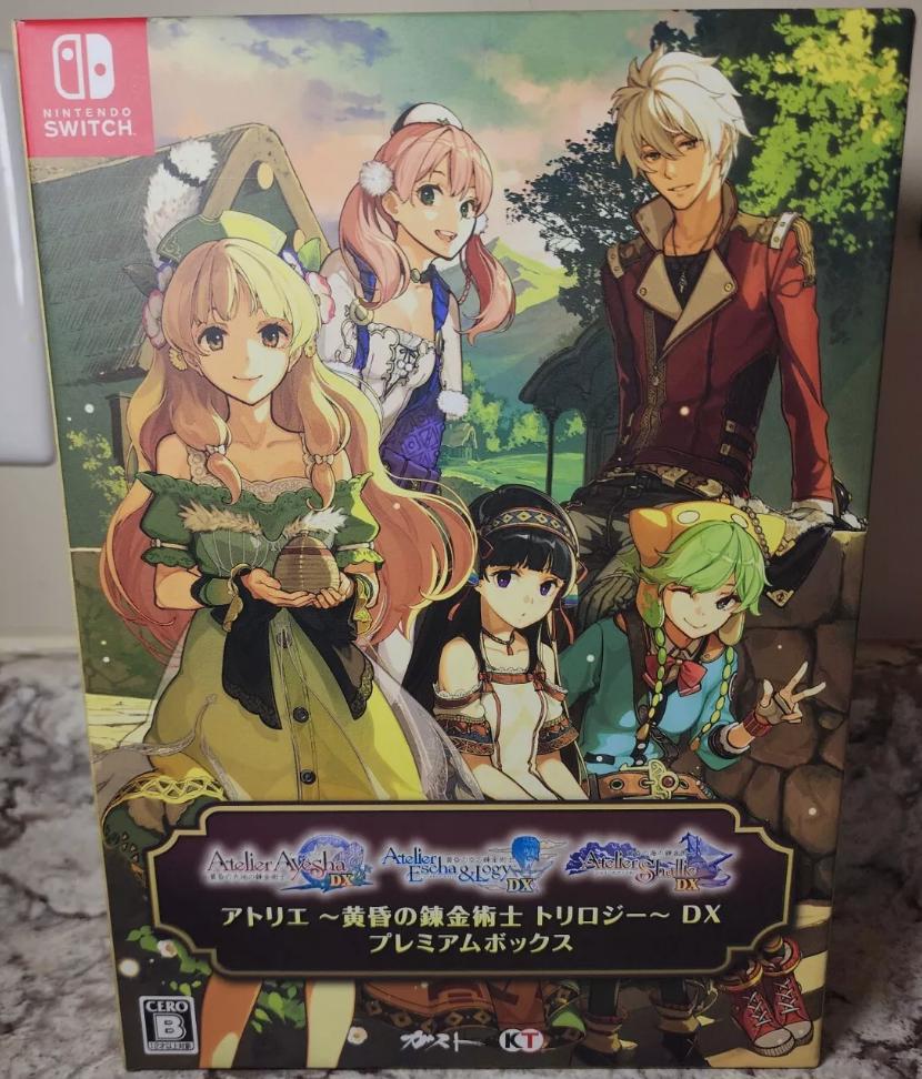 Atelier Twilight Alchemist Trilogy DX [Premium Box] JP Nintendo Switch