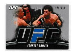 Forrest Griffin [Silver] #FM-FG Ufc Cards 2010 Topps UFC Knockout Fight Mat Relic Prices
