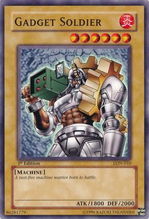 Gadget Soldier [1st Edition] LON-010 YuGiOh Labyrinth of Nightmare