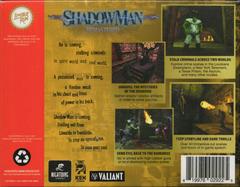 Rear | Shadow Man Remastered [Classic Edition] Nintendo Switch