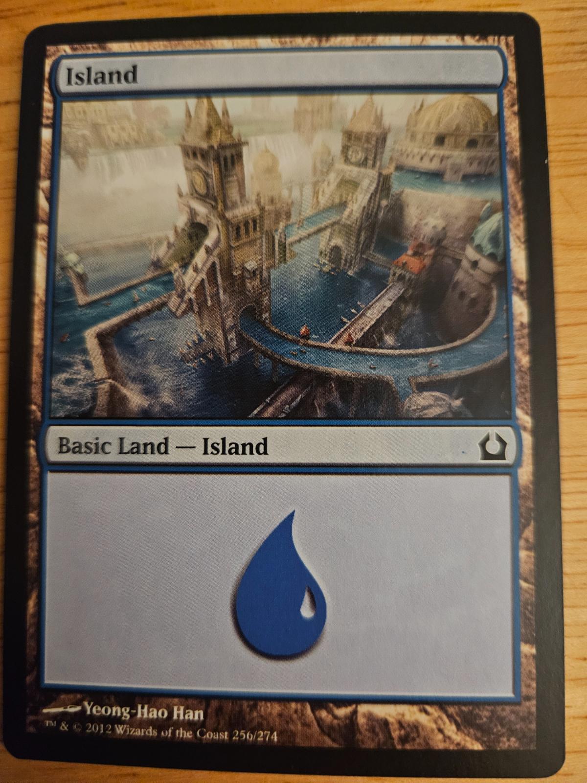 Island #256 Magic Return to Ravnica