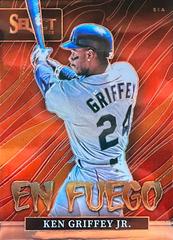 Ken Griffey Jr. #EF9 Baseball Cards 2022 Panini Select En Fuego Prices