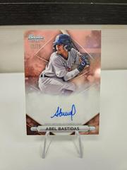Abel Bastidas [Rose Gold] #PA-AB Baseball Cards 2023 Bowman Sterling Prospect Autograph Prices