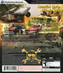Back Cover | MotorStorm Pacific Rift Playstation 3