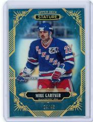 Mike Gartner [Blue] #95 Hockey Cards 2020 Upper Deck Stature Prices