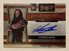 Undertaker Wrestling Cards 2022 Panini Select WWE Legendary Signatures Prices