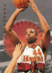 Alan Henderson #1 Basketball Cards 1995 Skybox E XL Unstoppable Prices