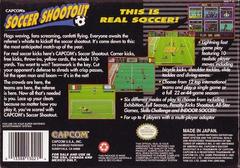 Capcom'S Soccer Shootout - Back | Capcom's Soccer Shootout Super Nintendo
