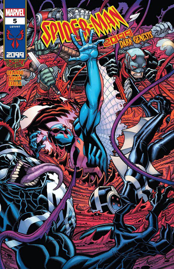 Spider-Man 2099: Dark Genesis #5 (2023) Comic Books Spider-Man 2099: Dark Genesis