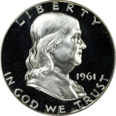 1961 [DOUBLE DIE] Coins Franklin Half Dollar Prices