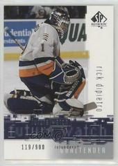 Rick DiPietro Hockey Cards 2000 SP Authentic Prices
