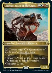 Gnostro, Voice of the Crags [Foil Etched] Magic Commander Legends Prices