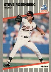 Steve Rosenberg #U-22 Baseball Cards 1989 Fleer Update Prices
