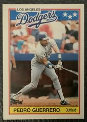 Pedro Guerrero Baseball Cards 1988 Topps U.K. Mini Prices