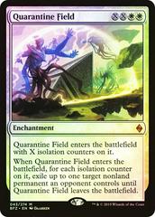 Quarantine Field [Foil] #43 Magic Battle for Zendikar Prices