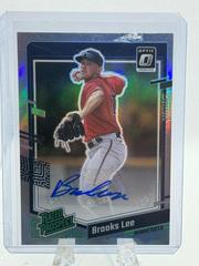 Brooks Lee [Holo] #RPS-BL Baseball Cards 2023 Panini Donruss Optic Rated Prospect Signatures Prices