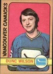 Dunc Wilson Hockey Cards 1972 O-Pee-Chee Prices