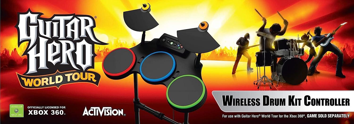 Guitar Hero World Tour Wireless Drum Kit Controller Prices Xbox 360