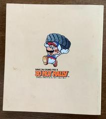 Booklet - Back | Famicom Grand Prix II: 3D Hot Rally Famicom Disk System