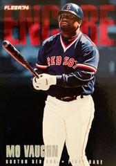 Mo Vaughn [Tiffany] #U244 Baseball Cards 1996 Fleer Update Prices
