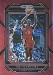 Sheryl Swoopes [Red] #100 Basketball Cards 2023 Panini Prizm WNBA Prices