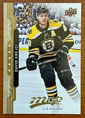 David Krejci [Gold] #151 Hockey Cards 2018 Upper Deck MVP Prices