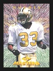 Tyrone Hughes #167 Football Cards 1997 Collector's Edge Masters Prices