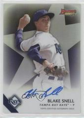 Blake Snell [Refractor] #BSN Baseball Cards 2015 Bowman's Best of Autographs Prices