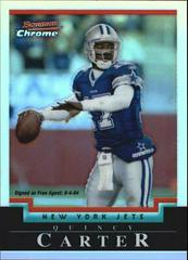 Quincy Carter [Refractor] #84 Football Cards 2004 Bowman Chrome Prices