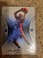 Chauncey Billups #22 Basketball Cards 2007 SP Authentic Prices