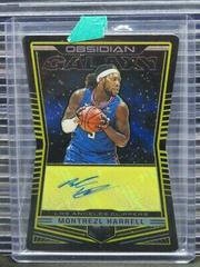 Montrezl Harrell [Yellow] Basketball Cards 2018 Panini Obsidian Galaxy Autographs Prices