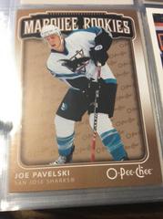 Joe Pavelski [Marquee Rookies] Hockey Cards 2006 O Pee Chee Prices