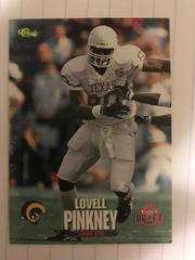 Lovell Pinkney Football Cards 1995 Classic Prices