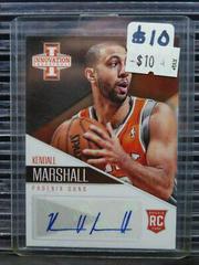 Kendall Marshall Basketball Cards 2012 Panini Innovation Rookie Autographs Prices