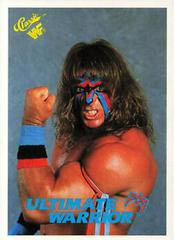 The Ultimate Warrior #127 Wrestling Cards 1990 Classic WWF Prices