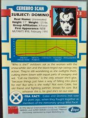 Back | Domino Marvel 1992 X-Men Series 1