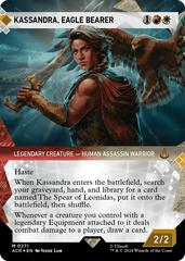 Kassandra, Eagle Bearer [Textured Foil] #271 Magic Assassin's Creed Prices