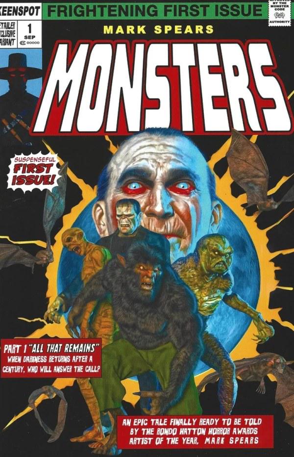 Mark Spears Monsters [Spears Star Wars 1 Homage Metal] #1 (2024) Comic Books Mark Spears Monsters