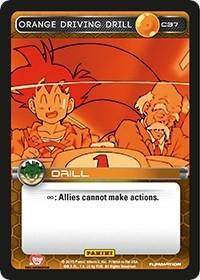 Orange Driving Drill C37 Dragon Ball Z Heroes and Villians