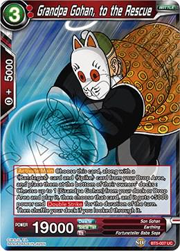 Grandpa Gohan, to the Rescue [Foil] BT5-007 Dragon Ball Super Miraculous Revival