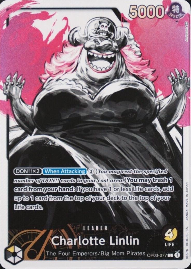 Charlotte Linlin [Alternate Art] OP03-077 One Piece Pillars of Strength