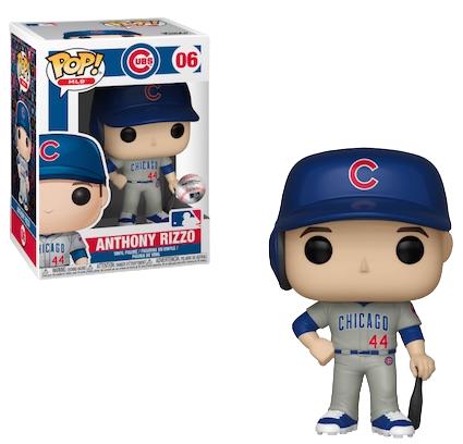Funko Pop! Vinyl MLB: Anthony Rizzo (New Jersey) – Statuina Da Collezione 9 Cm Con Scatola Trasparente