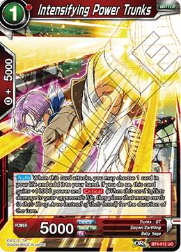 Intensifying Power Trunks BT4-012 Dragon Ball Super Colossal Warfare