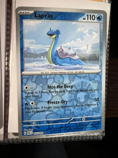 Lapras [Reverse Holo] #16 photo